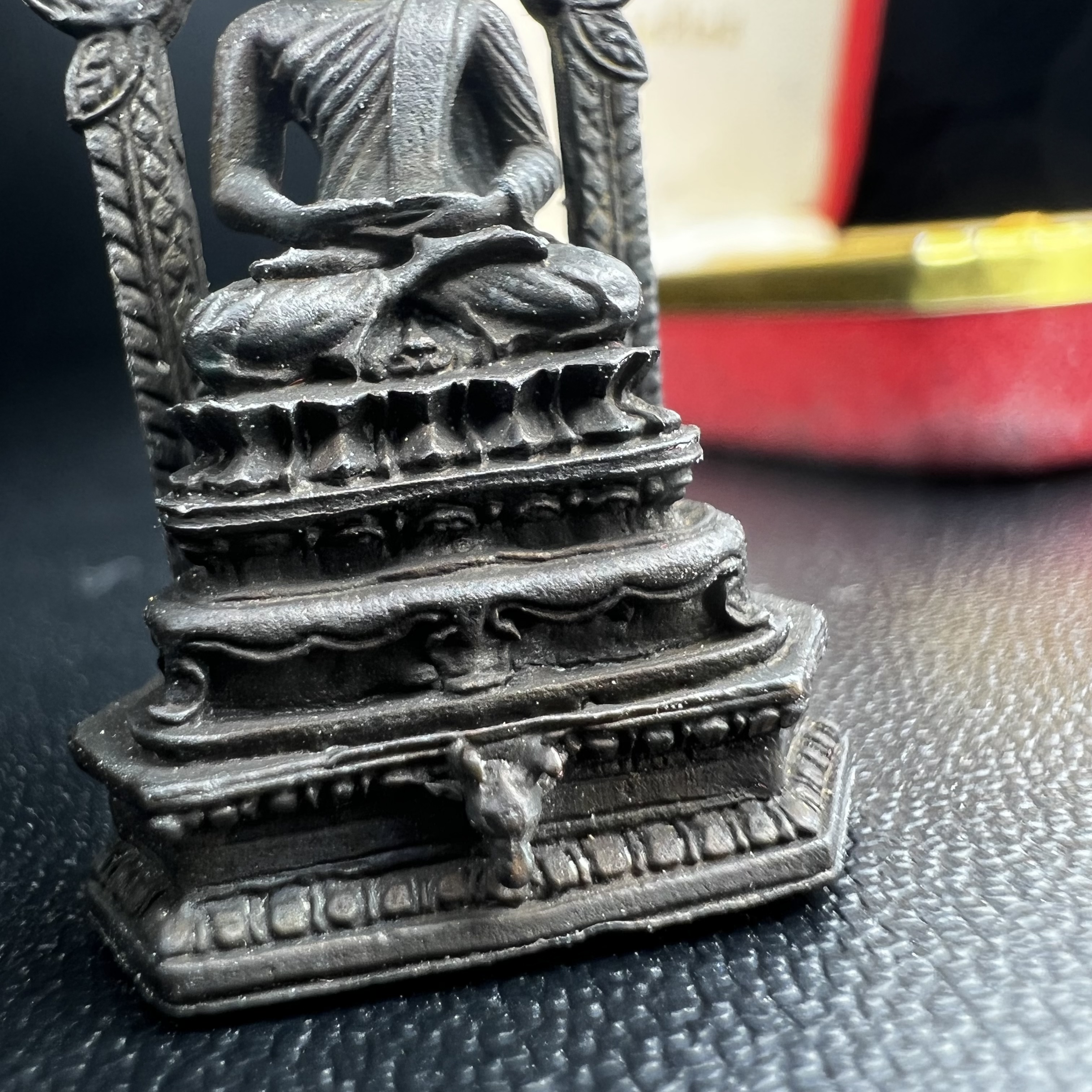 กริ่งพระพุทธนิรันตราย วัดราชประดิษฐสถิตมหาสีมารามราชวรวิหาร สมโภชกรุงรัตนโกสินทร์ 200ปี พ.ศ.2525 เนื้อนวโลหะ (พิธีใหญ่ เกจิคณาจารย์ในยุคล้นหลาม ในหลวง ร.9 เสด็จร่วมพิธี สมเด็จพระสังฆราชประธานพิธีปลุกเสก)มาพร้อมกล่องบรรจุเดิมครบสมบูรณ์ หายากก(1ใน 1209องค์)