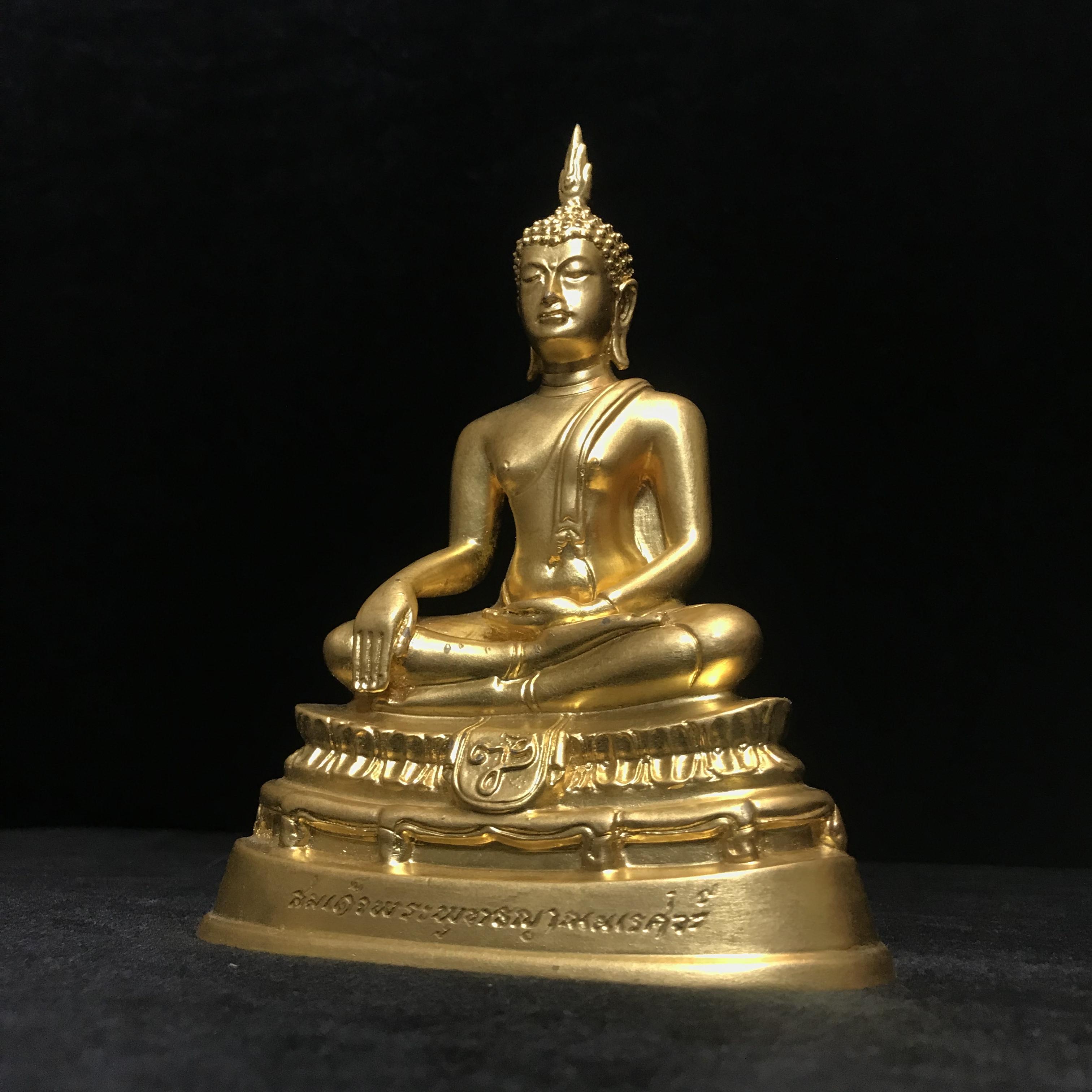 สมเด็จพระพุทธญาณนเรศวร์ วัดญาณสังวรารามวรมหาวิหาร ปี2529 (รุ่นแรกหายาก) หน้าตัก 3นิ้ว ปิดทอง