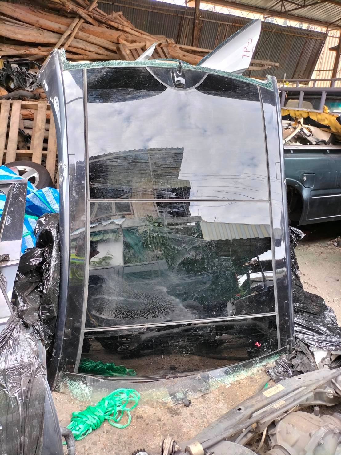 หลังคาแก้วBENZ W212