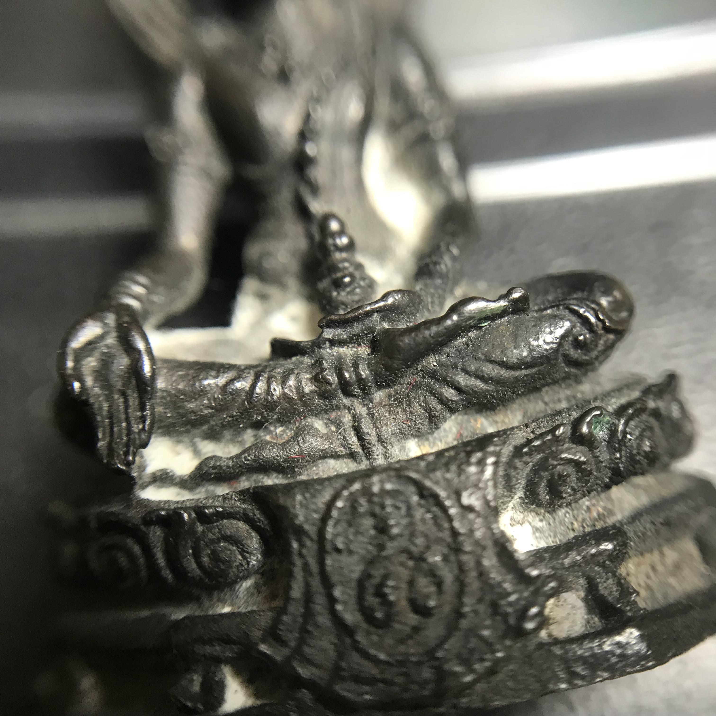 พระกริ่ง "พุทธศิริราช 84 ปี" โรงพยาบาลศิริราช พ.ศ.2517 เนื้อนวโลหะ(ในหลวง ร.9 เสด็จเททอง)