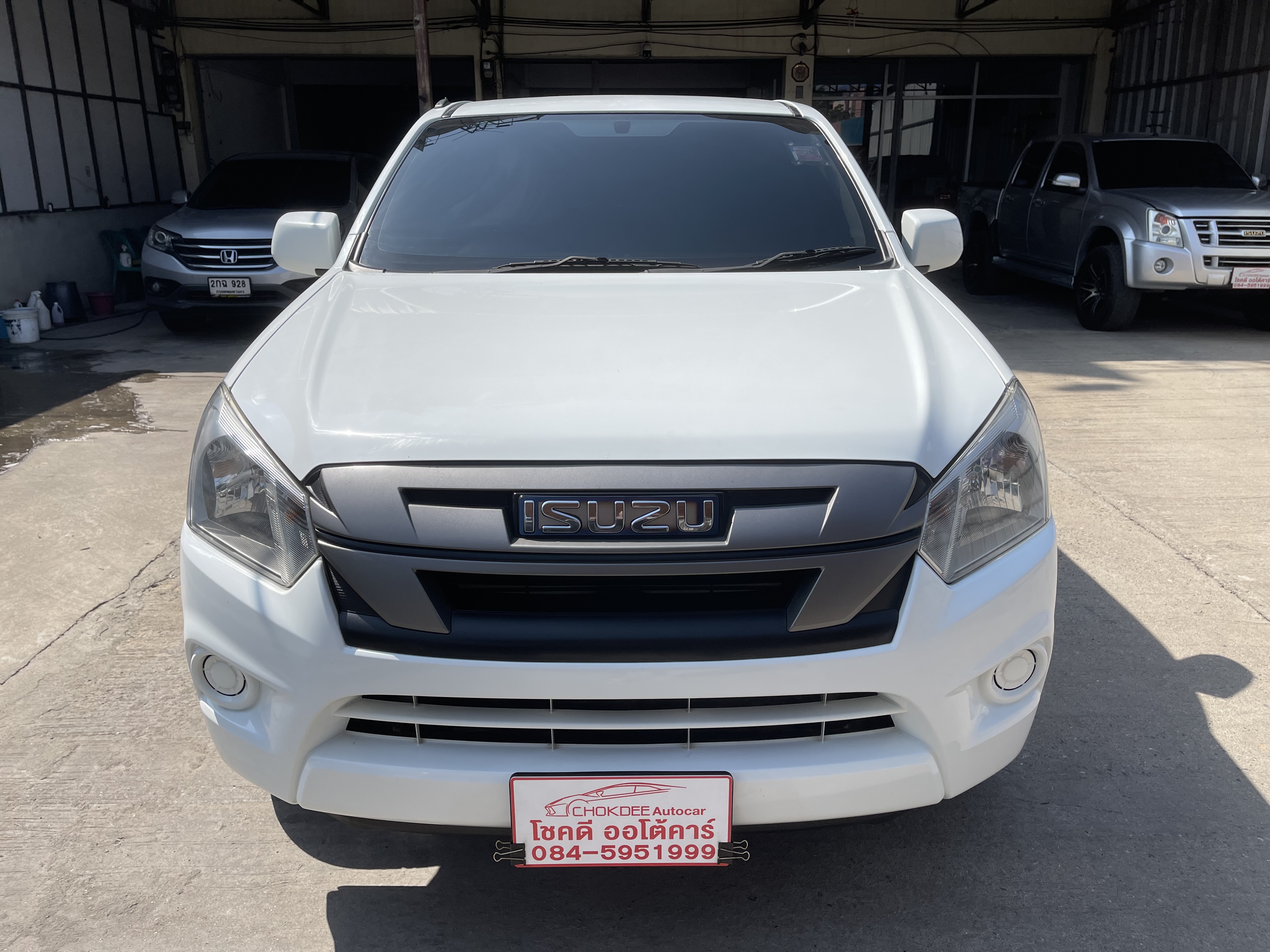 Isuzu Dmax All New 4ประตู 1.9 S 2018 ขาว