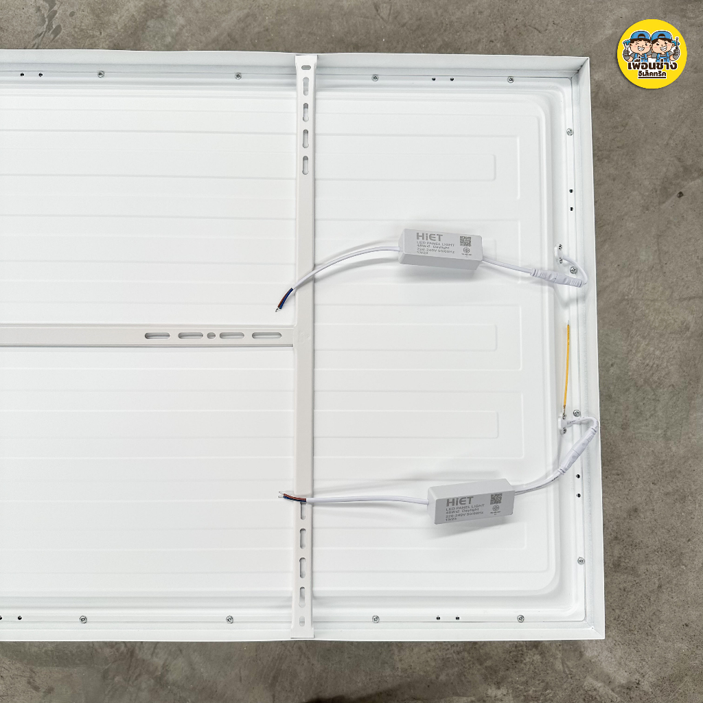 Hiet 60x120 panel ติดลอย LED 48W x 2 พาแนล โคมแอลอีดีพาแนล โคมไฟเพดาน โคมเพดาน ไฟเพดาน โคมไฟ โคมพาแนล