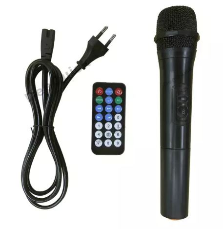 ตู้ลำโพง CEFLAR QS-2908BR ลำโพงบลูทูธพกพา KARAOKE 8นิ้ว
