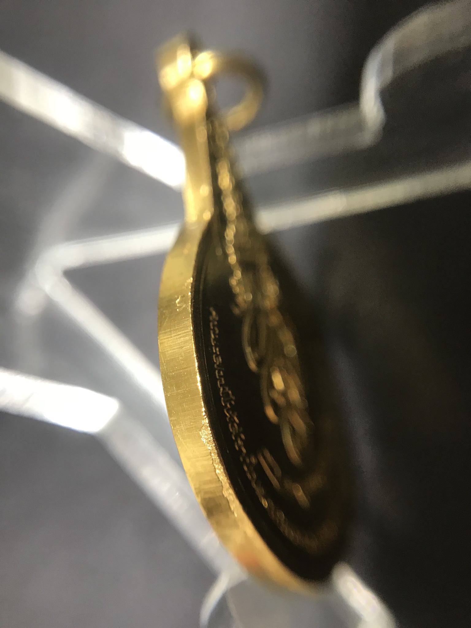 เหรียญพระชัยหลังช้าง หลัง สก. ปี 2535 เนื้อทองคำ(15กรัม)พร้อมกล่อง พิธีใหญ่ สภาพสวยเดิมๆ หายากมาก