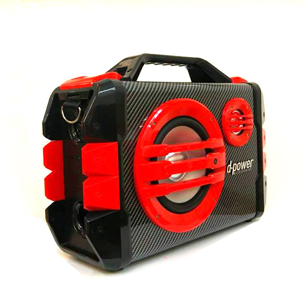 ตู้ลำโพง D-POWER K52B ลำโพงบลูทูธ+วิทยุ หูหิ้ว มีไมค์