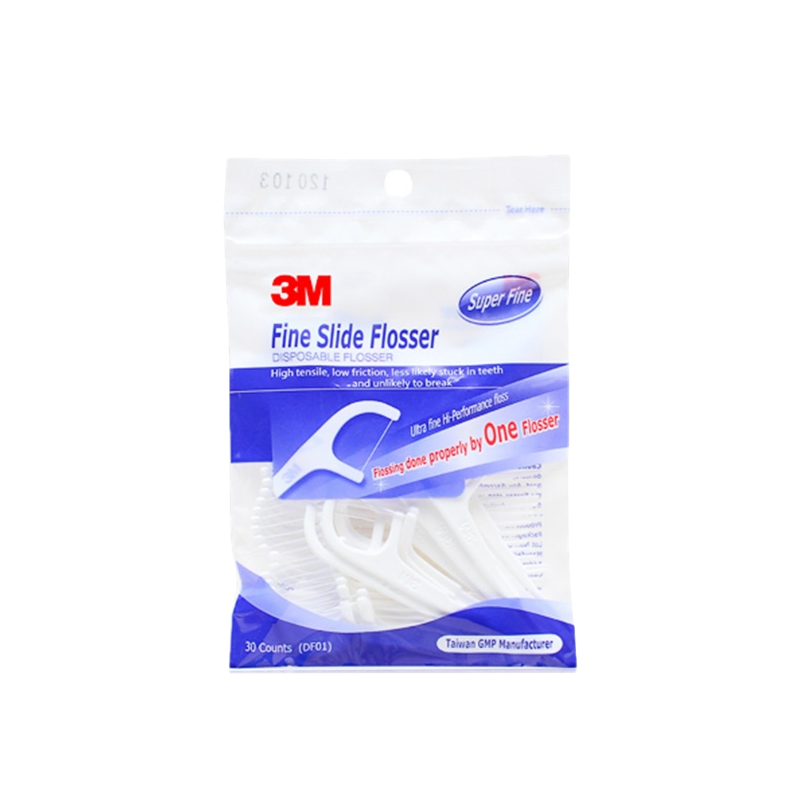 3M Fine slide flosser ไหมขัดฟันชนิดด้าม 30's