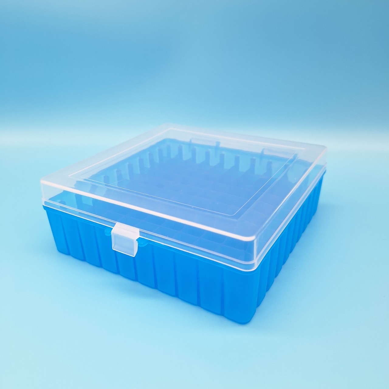 กล่องเก็บหลอดไมโครทิวป์ กล่องเก็บVial สำหรับแช่แข็งได้ 100 ช่อง (100-Well Microtube Storage Boxes) ขายต่อชิ้น