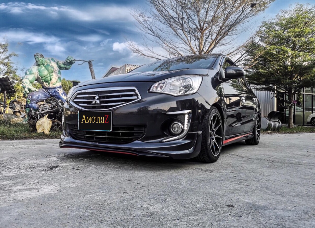 Mitsubishi Attrage 2013 bodykits by Amotriz