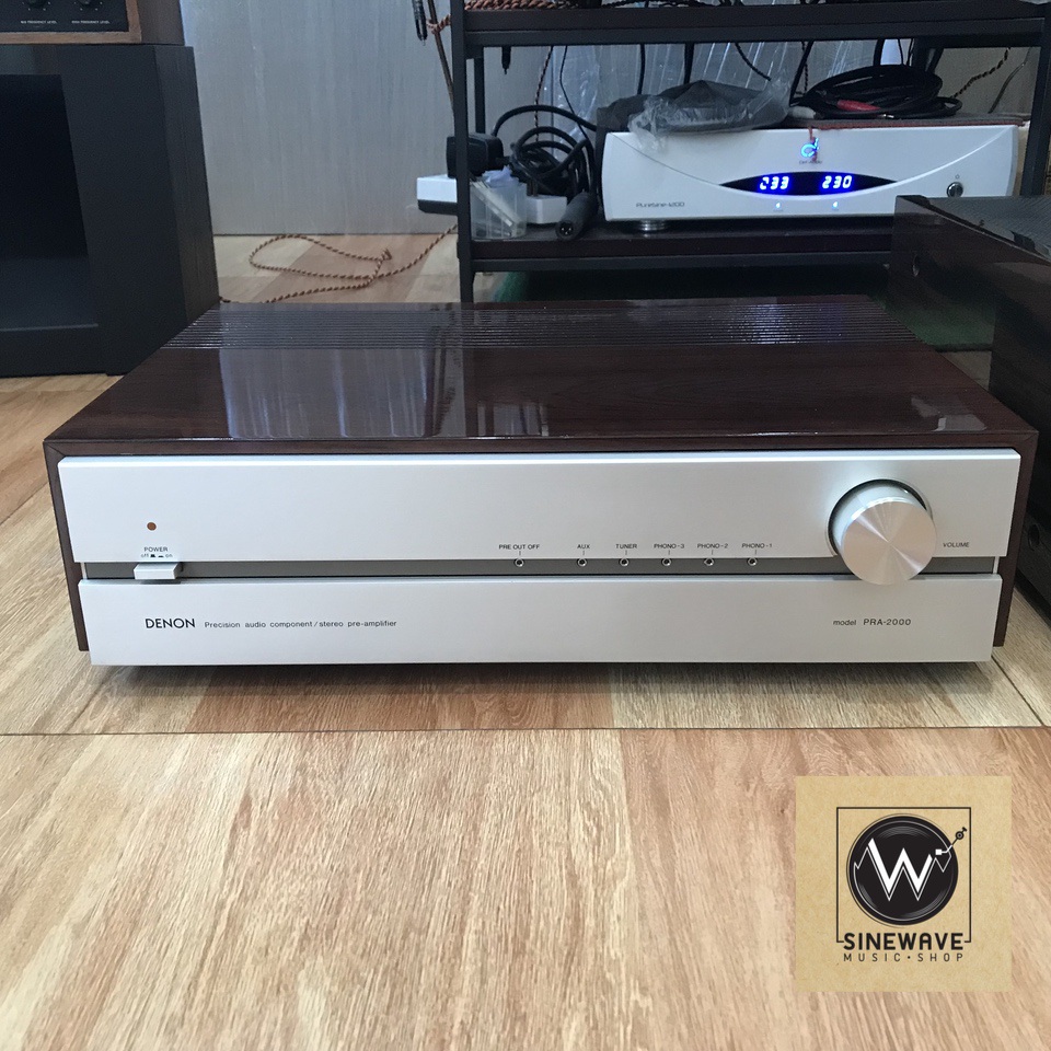 ฝากขาย Pre + Power ยี่ห้อ Denon รุ่น PRA-2000 + POA-3000 (Made in Japan)