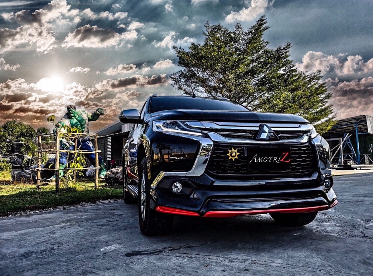 Mitsubishi all new Pajero 2016 45bar bodykits by Amotriz