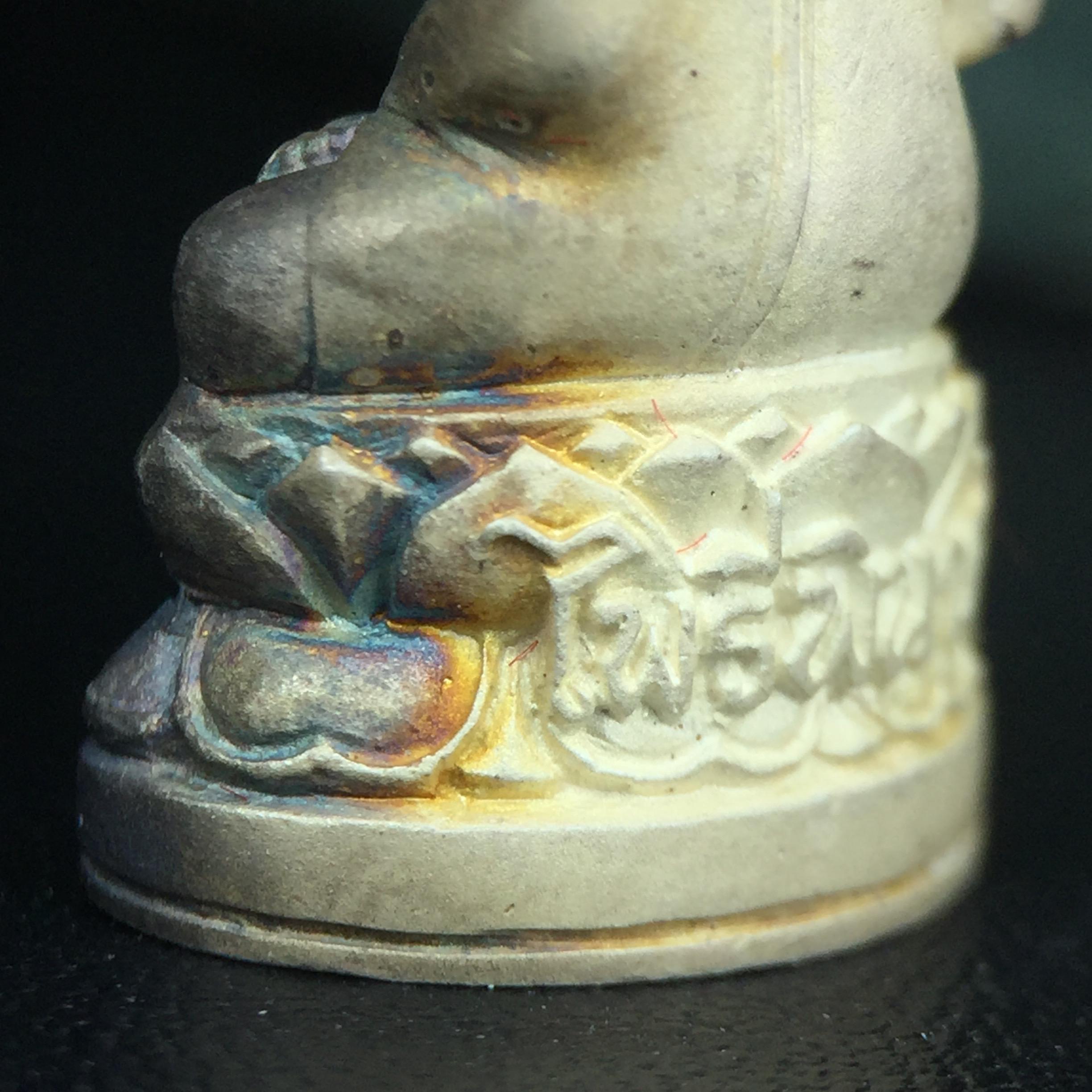 พระกริ่งไพรีพินาศ ตรากาญจนาภิเษก วัดบวรนิเวศวิหาร ที่ระลึกในหลวงรัชกาลที่9 ครองสิริราชสมบัติครบ 50 ปี เนื้อเงิน(สภาพผิวเดิม ขึ้นสีรุ้งธรรมชาติ สวยแบบนิยม)พร้อมกล่องบรรจุเดิม ครบ สมบูรณ์ ชุดพระราชทาน(หายาก)