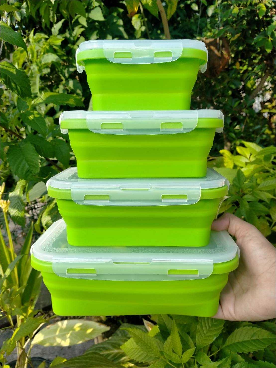 กล่องอาหาร set4ชิ้น