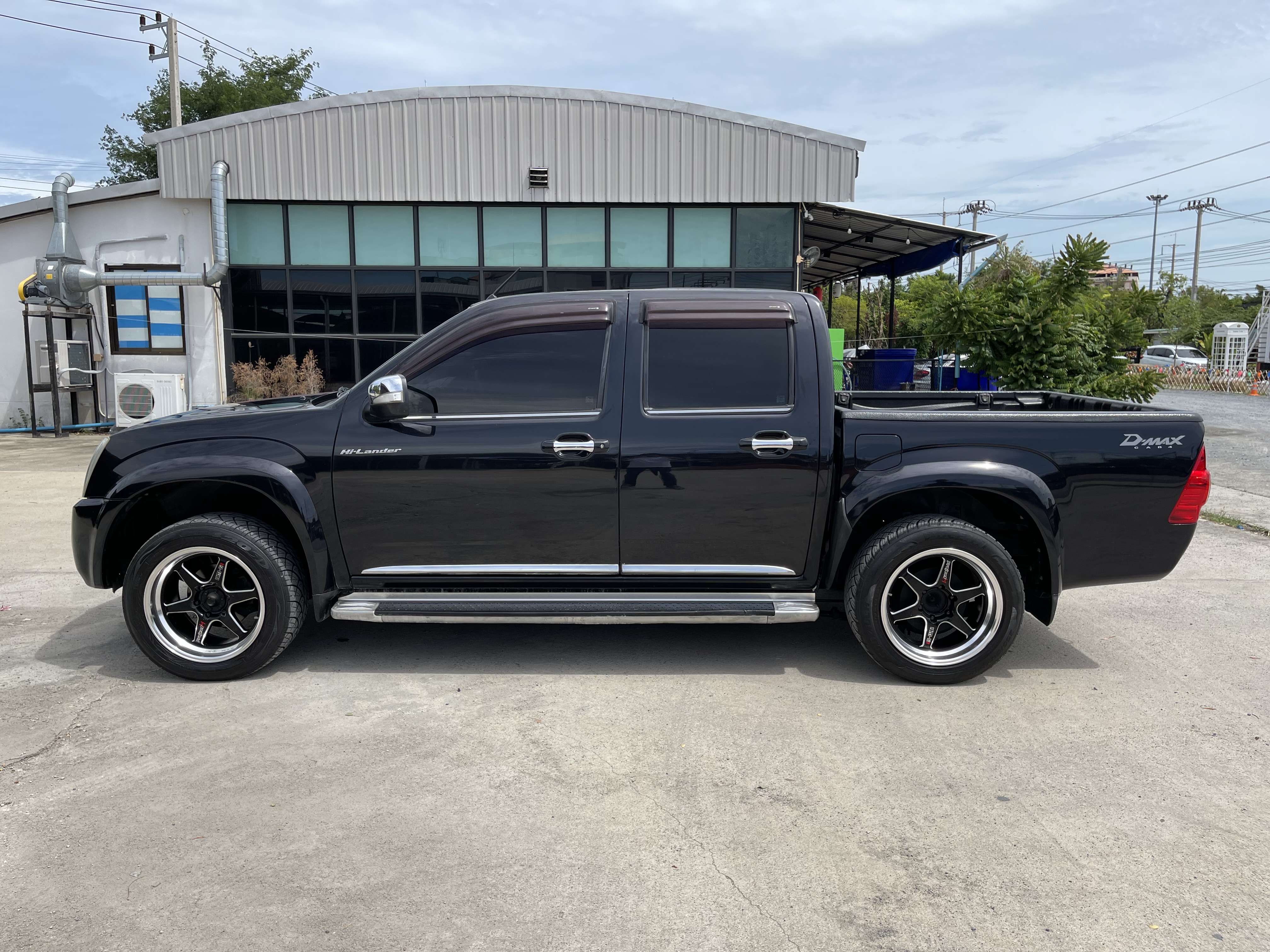 Isuzu Dmax 4ประตู Hilander 2.5 Abs X-Series Navi 2010 ดำ