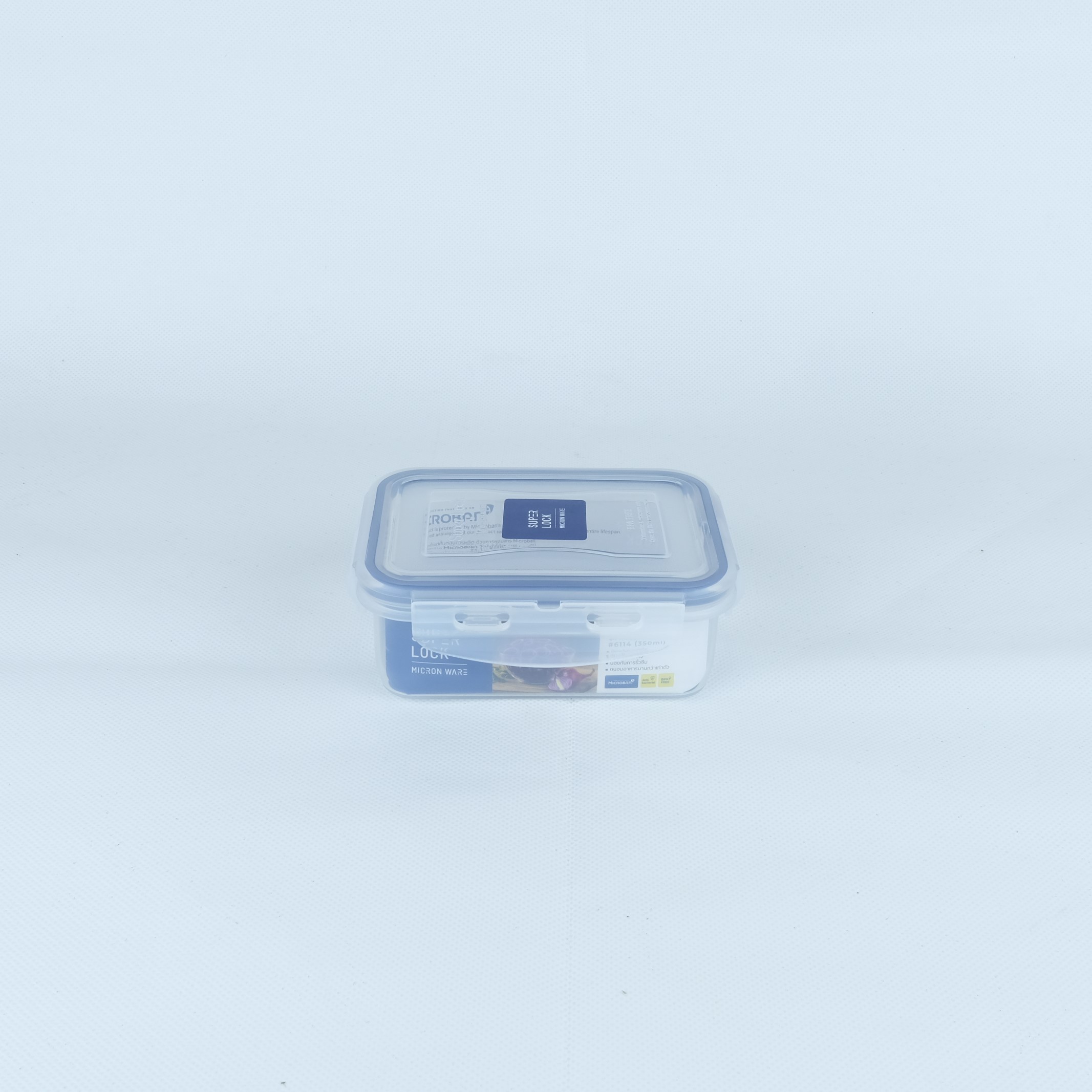 Small Evting กล่องถนอมอาหาร Super Lock ความจุ 220 ml No.6114 กล่องอาหาร กล่องใส่ข้าว
