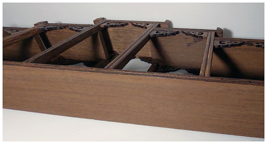 ชั้นวางของตั้งโชว์สไตล์จีน ขนาดเล็ก