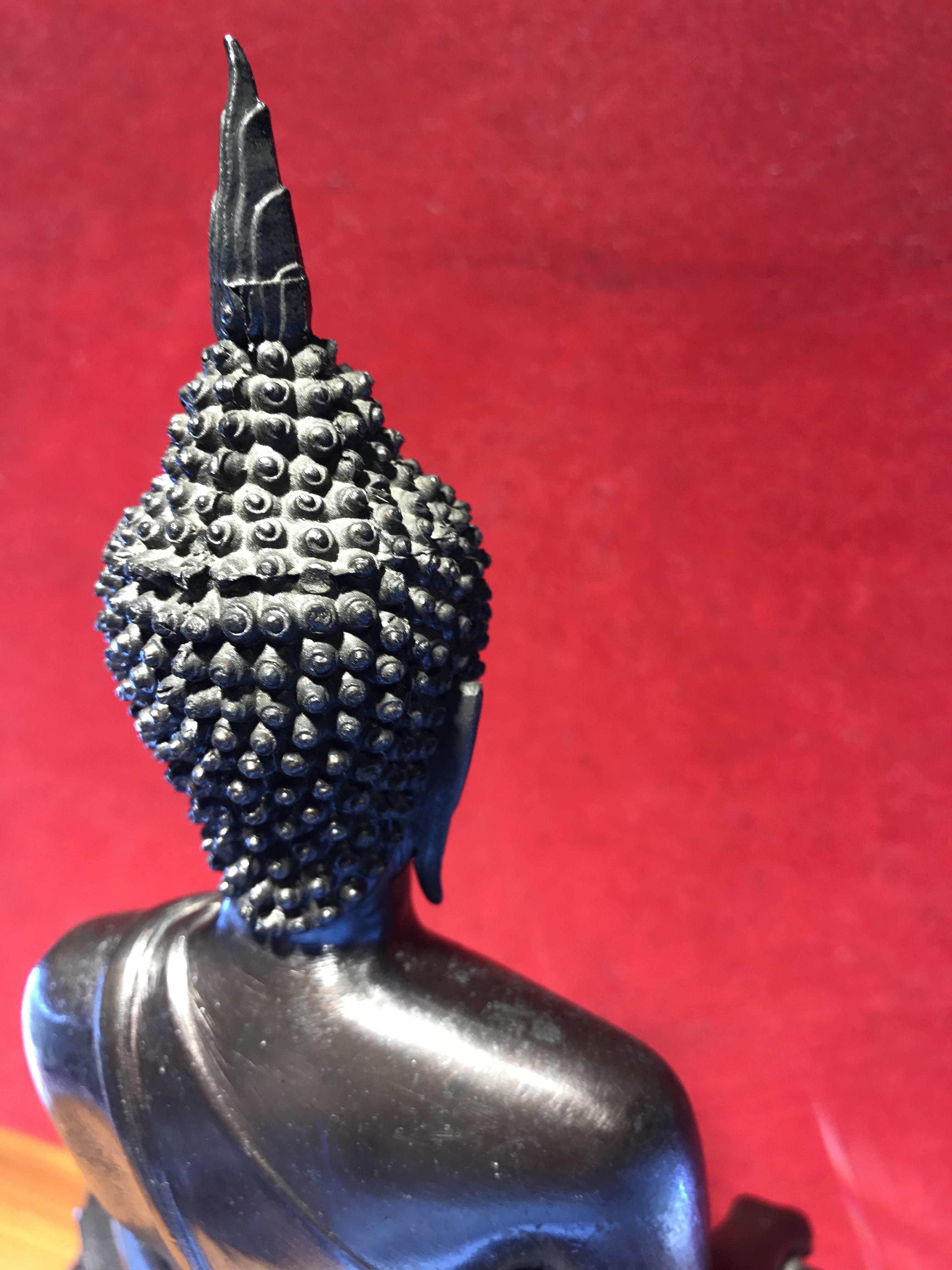 พระพุทธรูปบูชา ภปร วัดบวรนิเวศวิหาร ปี2508 บล็อกหนังไก่ หน้าตัก5นิ้ว(ที่สุดของพระบูชา ภปร วัดบวร)