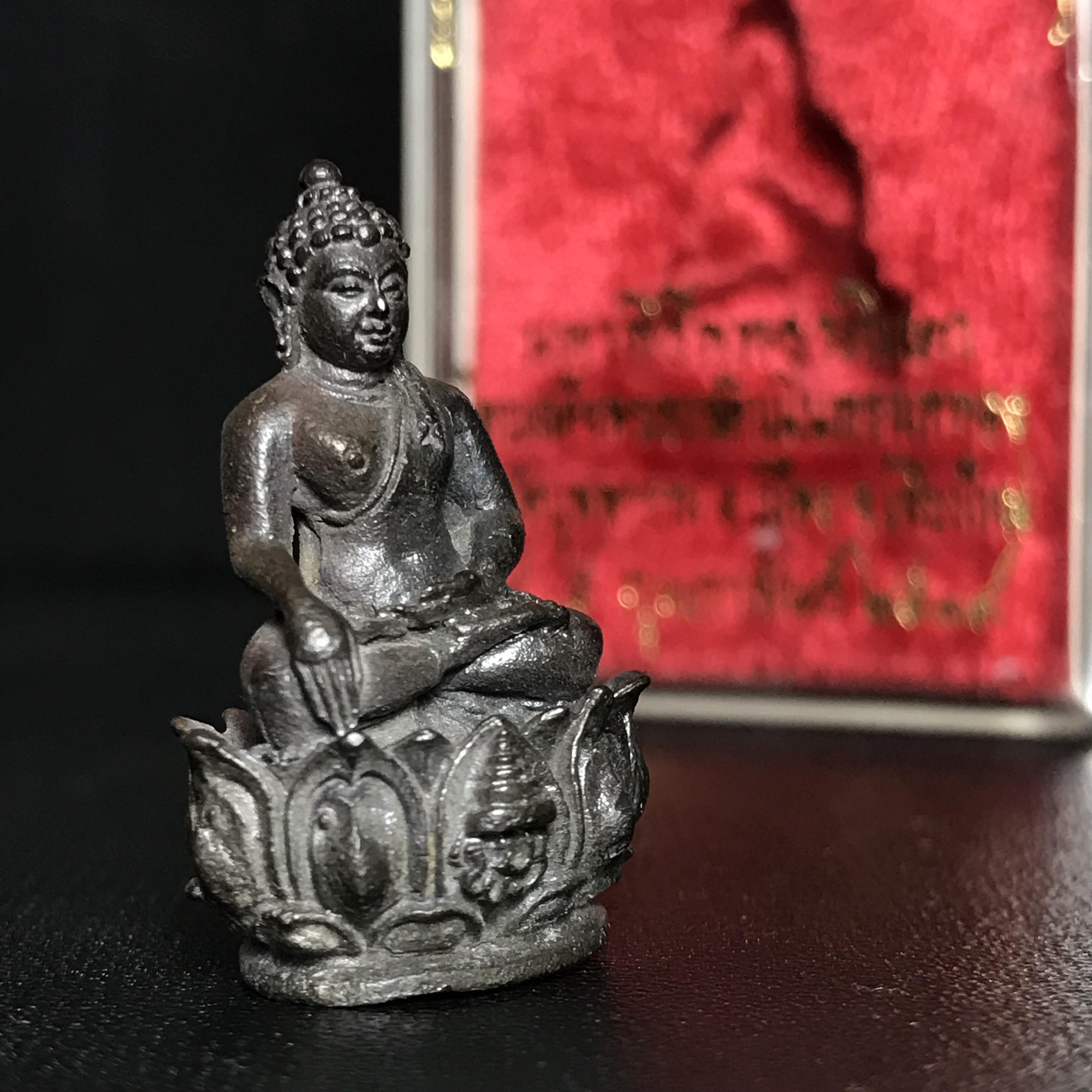 พระกริ่งบุพพาภิมงคล วัดบุพพาราม ปี2519 เนื้อนวโลหะ(***พระดีที่พ่อสร้างและพระราชทานนาม***)(ในหลวง ร.9 เสด็จเททอง)