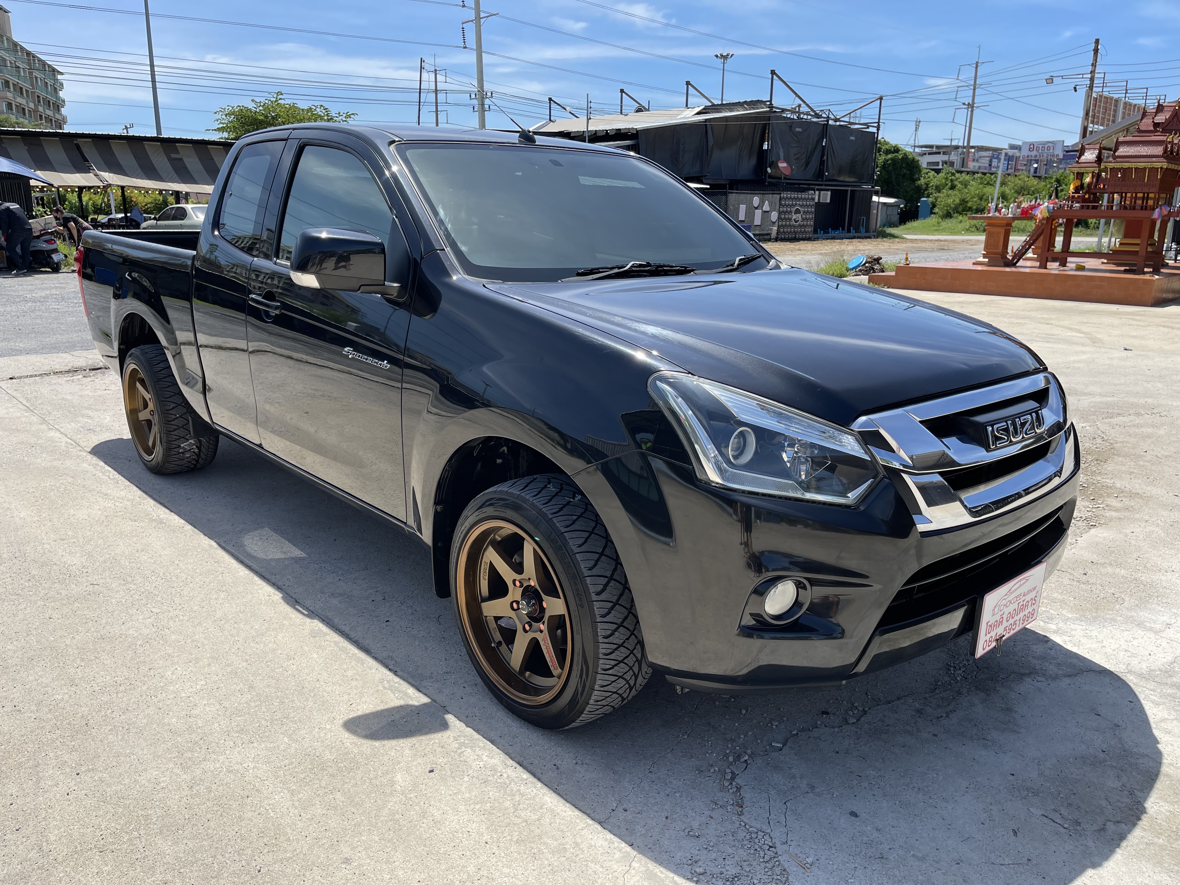 Isuzu Dmax All New Cab 1.9 L 2017 ดำ