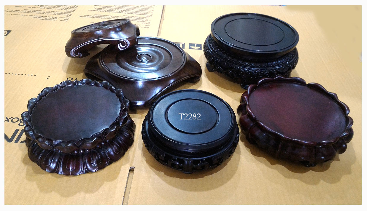 กี๋หรือฐานไม้สไตล์จีน สำหรับวางของโชว์