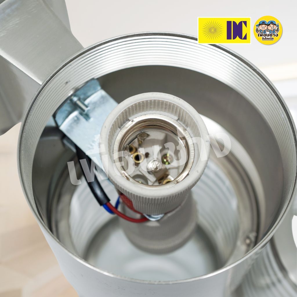 ยี่ห้อ DC รุ่น DCO-2510 โคมไฟติดผนัง ส่องขึ้น-ลง ใช้กับหลอดขั้ว E27 ทรงกระบอก โคมไฟผนัง ไฟภายนอก กันน้ำ IP54