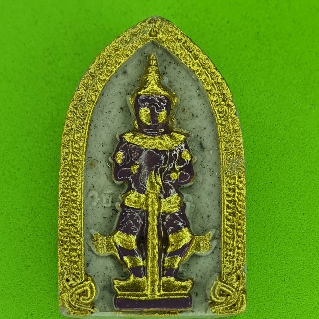 พระเครื่อง ท้าวเวสสุวรรณ สีขาว แต่ง สีม่วงอ่อน รุ่น แก้ปีชง รวยไม่จบ จนไม่เป็น ภัยไม่มี ท้าวเวสสุวรรณ พระแท้ ท้าวเวสสุวัณ