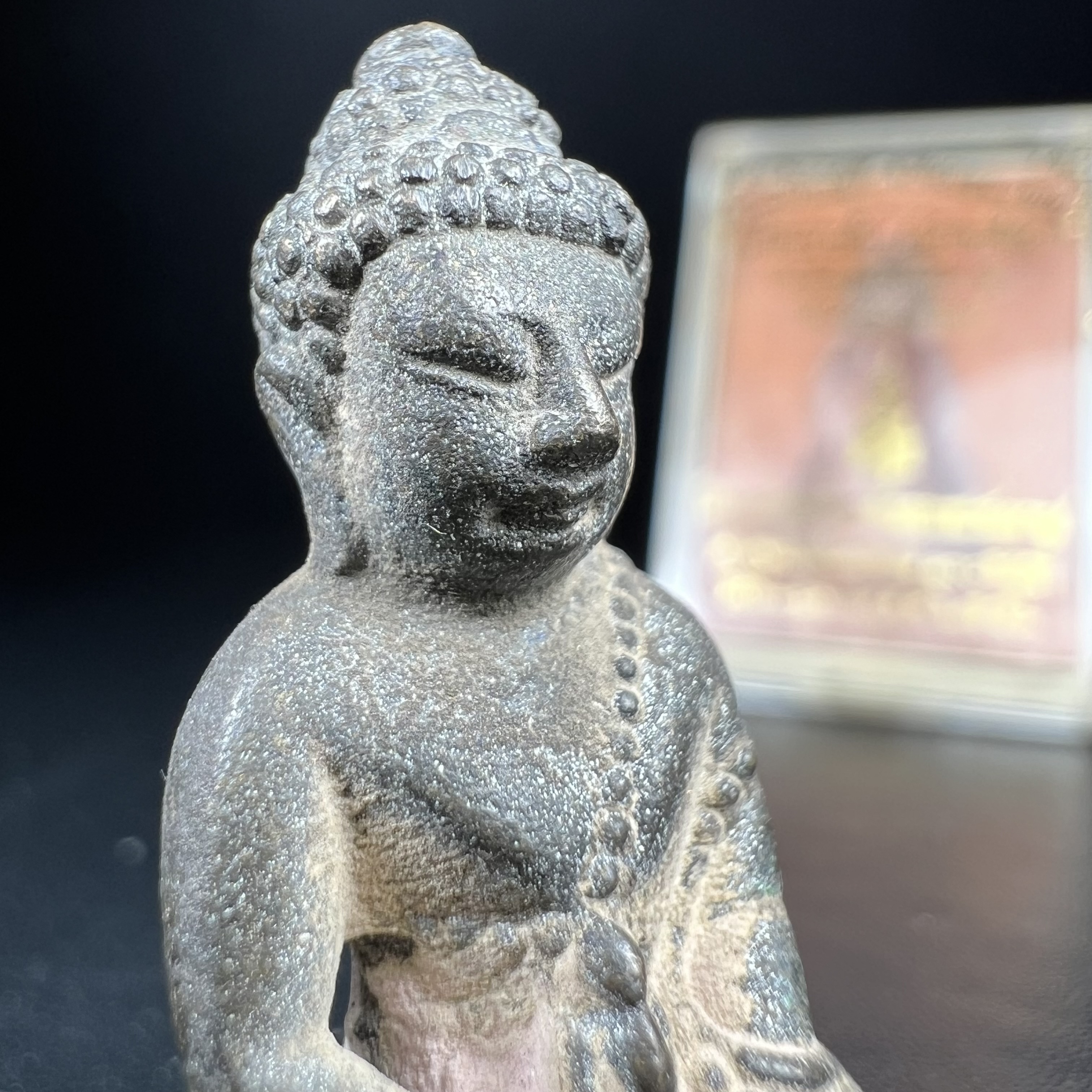 พระกริ่งชินบัญชรฉลองพระชันษา 100 ปี สมเด็จพระญาณสังวร วัดบวรนิเวศวิหาร ปี 2556 เนื้อนวโลหะผสมทองคำก้นอุดผงพรายกุมาร หลวงปู่ทิม พิธีใหญ่ มวลสารเด่น นิยม(1 ใน 599 องค์)หายาก