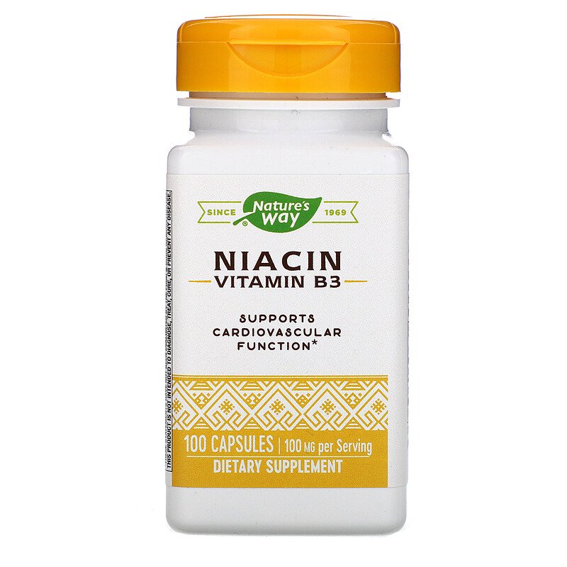 วิตามินบี3, Niacin 100 mg