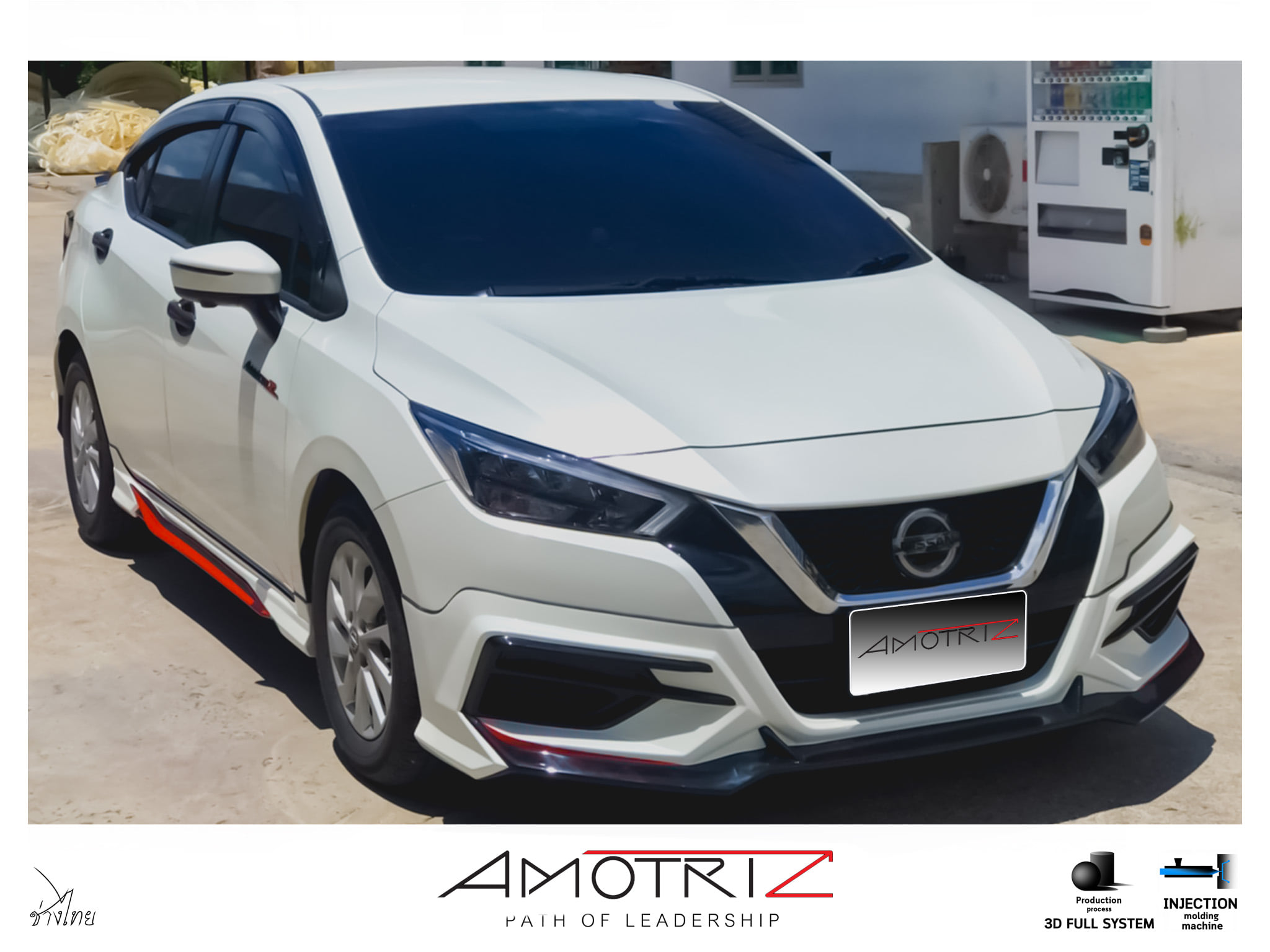 Nissan Almera 2020 V.1 bodykits by Amotriz