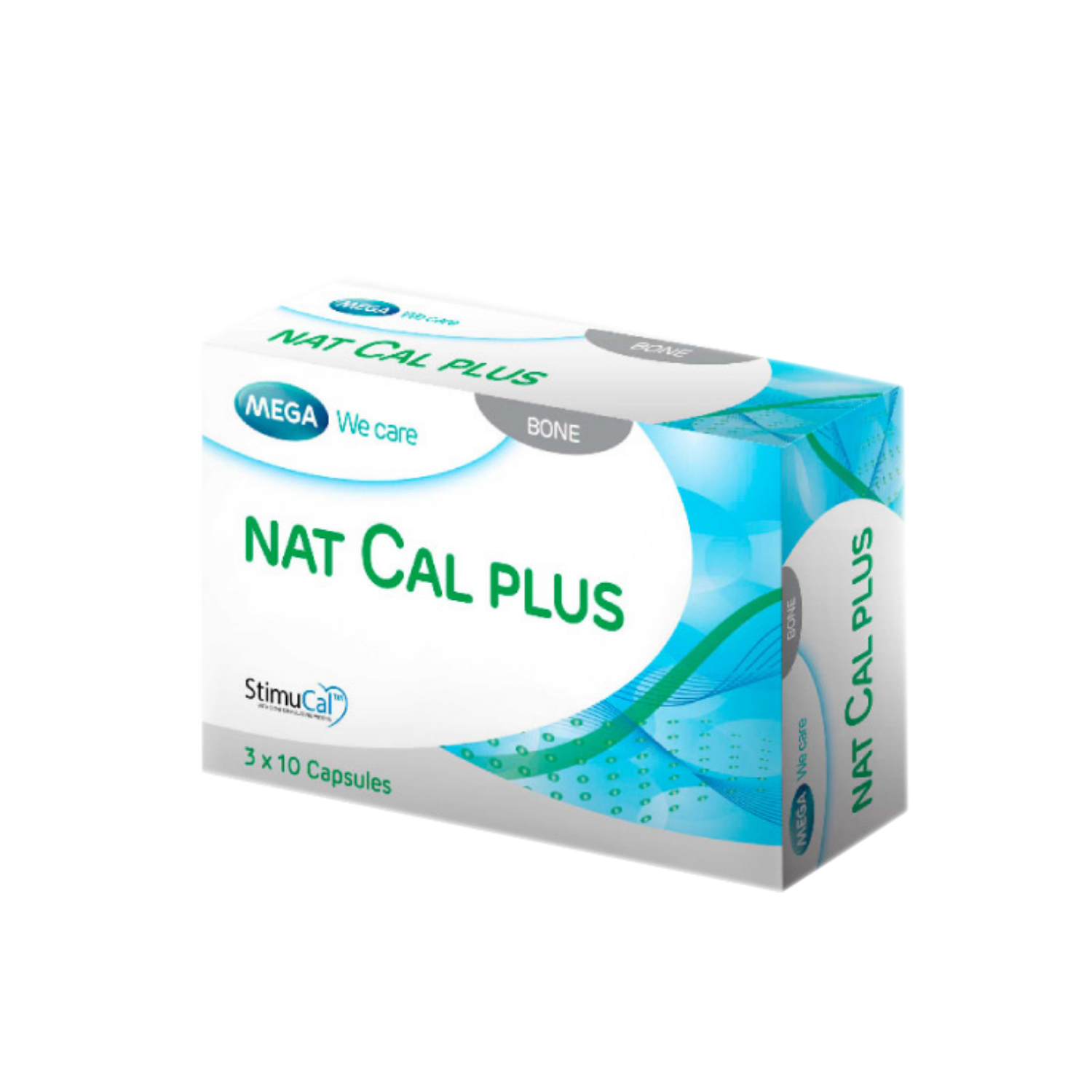 Mega We Care Nat cal plus 30's