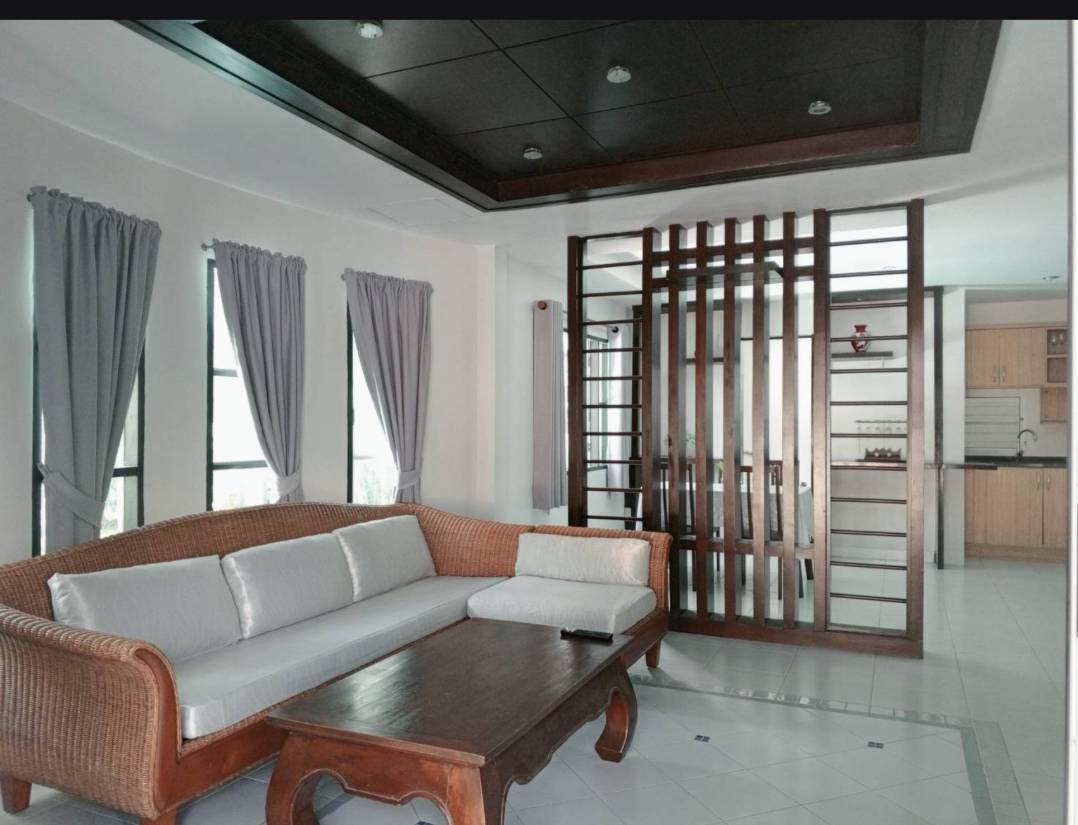 For Rent : Chalong, 2-story detached house with swimming pool, 2 bedrooms 3 bathrooms