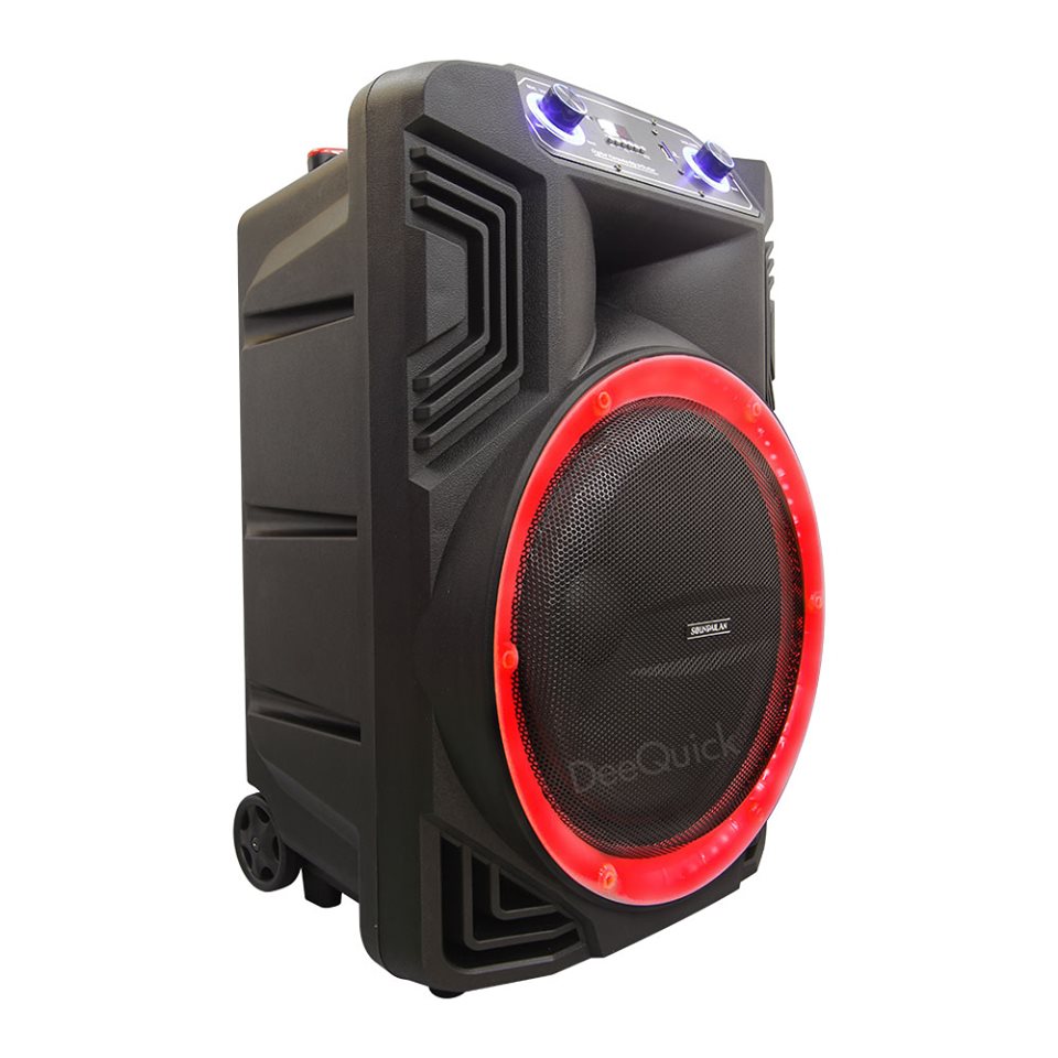 ตู้ลำโพง ลำโพงปาร์ตี้ 15นิ้ว 80W SOUNDMILAN รุ่น T15