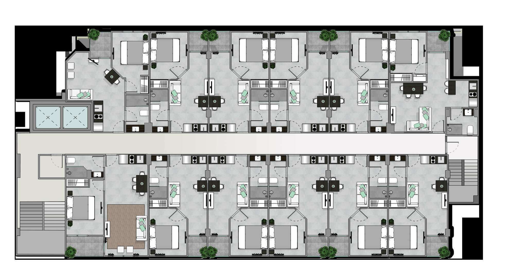 For Rent : Condo in Chalong area Tower I, 1 Bedroom 1 Bathroom, 2nd flr.