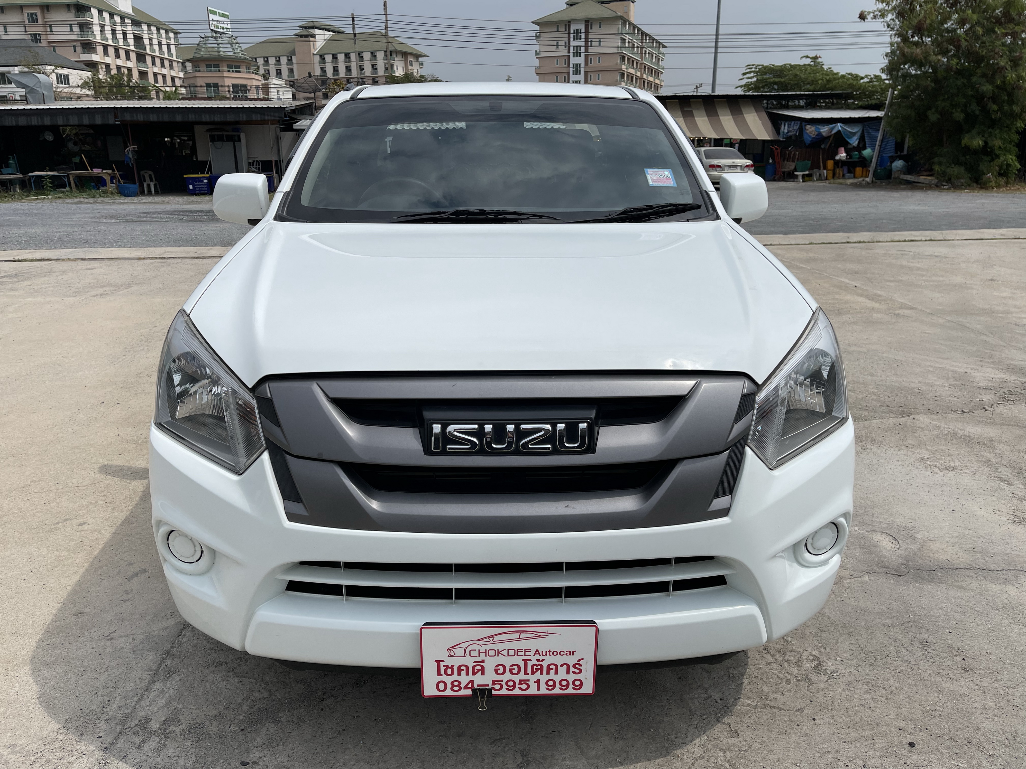 Isuzu Dmax All New Cab 1.9 S 2017 ขาว
