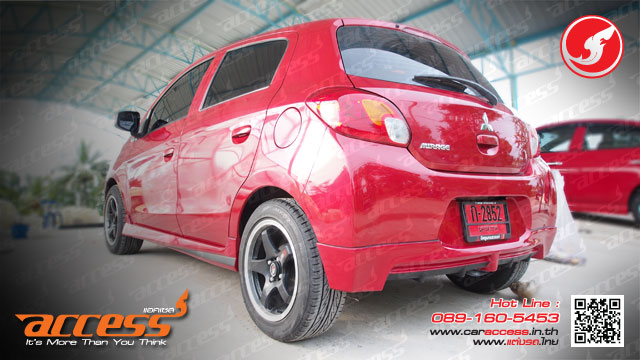 Mitsubishi Mirage 2013 body kits by Amotriz