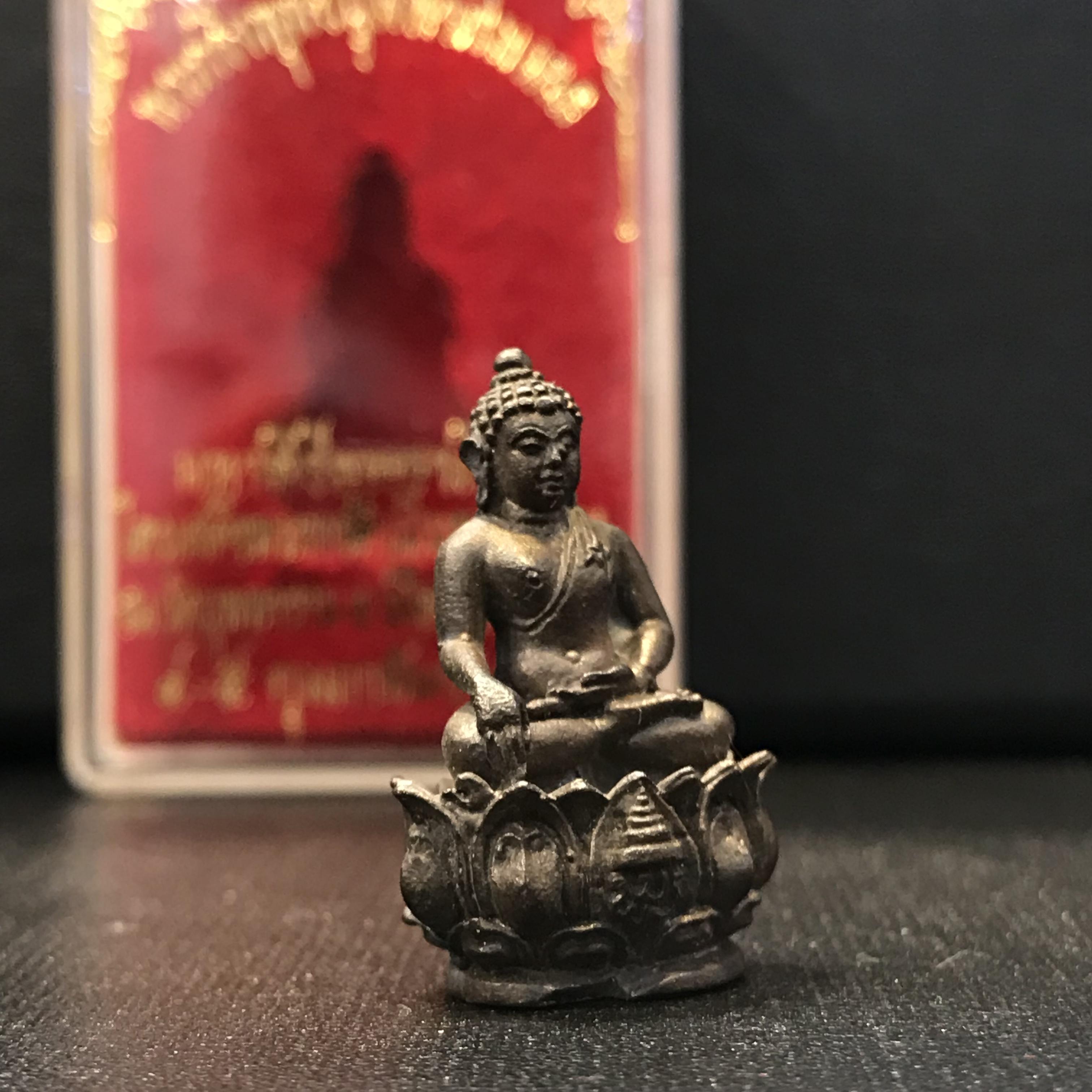 พระกริ่งบุพพาภิมงคล วัดบุพพาราม ปี2519 เนื้อนวโลหะ(***พระดีที่พ่อสร้างและพระราชทานนาม***)(ในหลวง ร.9 เสด็จเททอง)