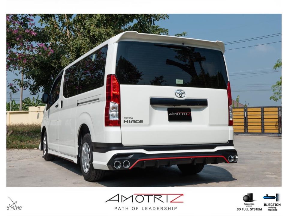 Toyota Hiace 2019 V.2 bodykits by Amoriz