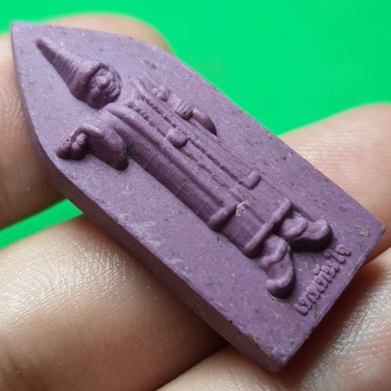 พระเครื่อง เทพทันใจ รุ่น เปรี้ยงสมปรารถนา สีม่วง เทพทันใจพม่า เทพทันใจ พระแท้ พระเทพทันใจ จี้เทพทันใจ