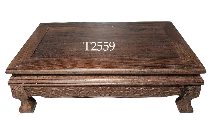 กี๋หรือฐานไม้ สี่เหลี่ยมผืนผ้า ท๊อป 17.5cmx29.5cm