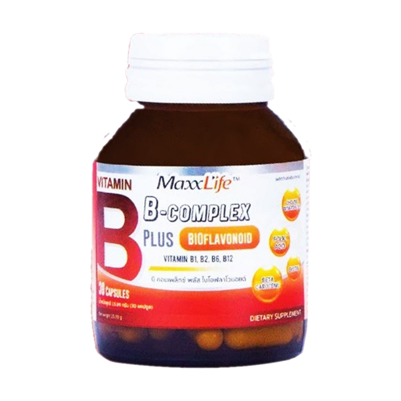Maxxlife B-complex plus Bioflavanoid 30 capsules