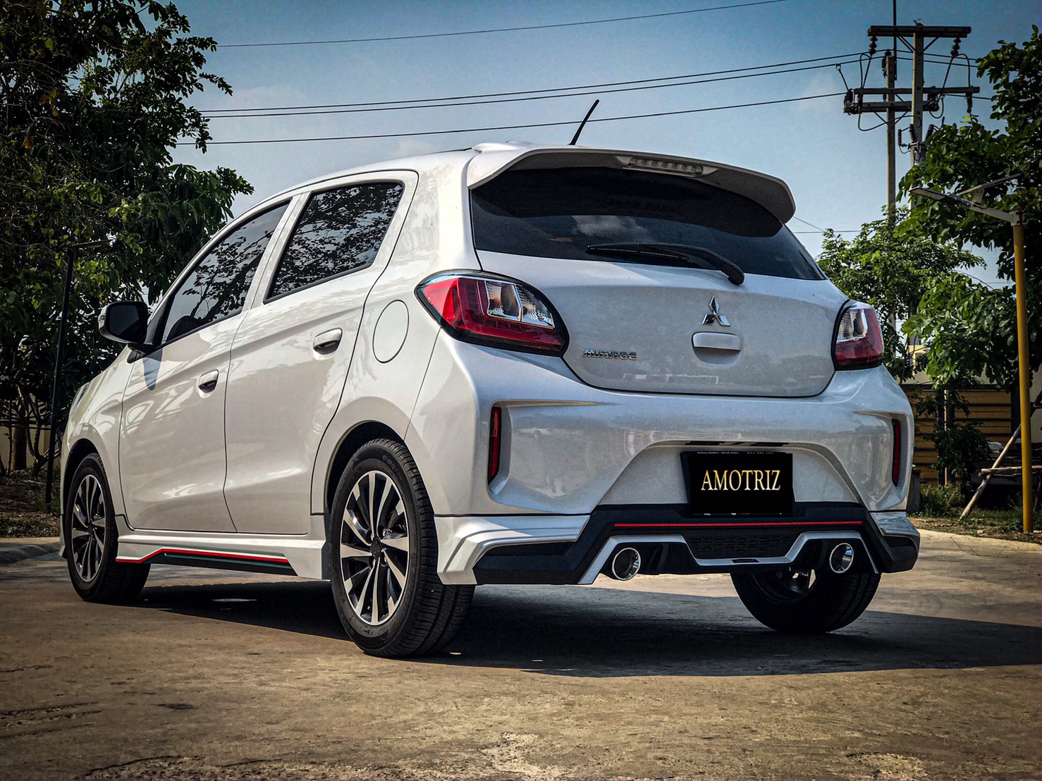 Mitsubishi Mirage 2020 body kits by Amotriz
