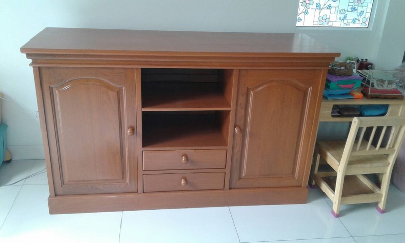 ที่วาง TV เเบบ 2 บานทึบ