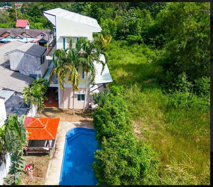 For Rent : Phuket Town, Private Pool Villa, 3 bedrooms 4 bathrooms
