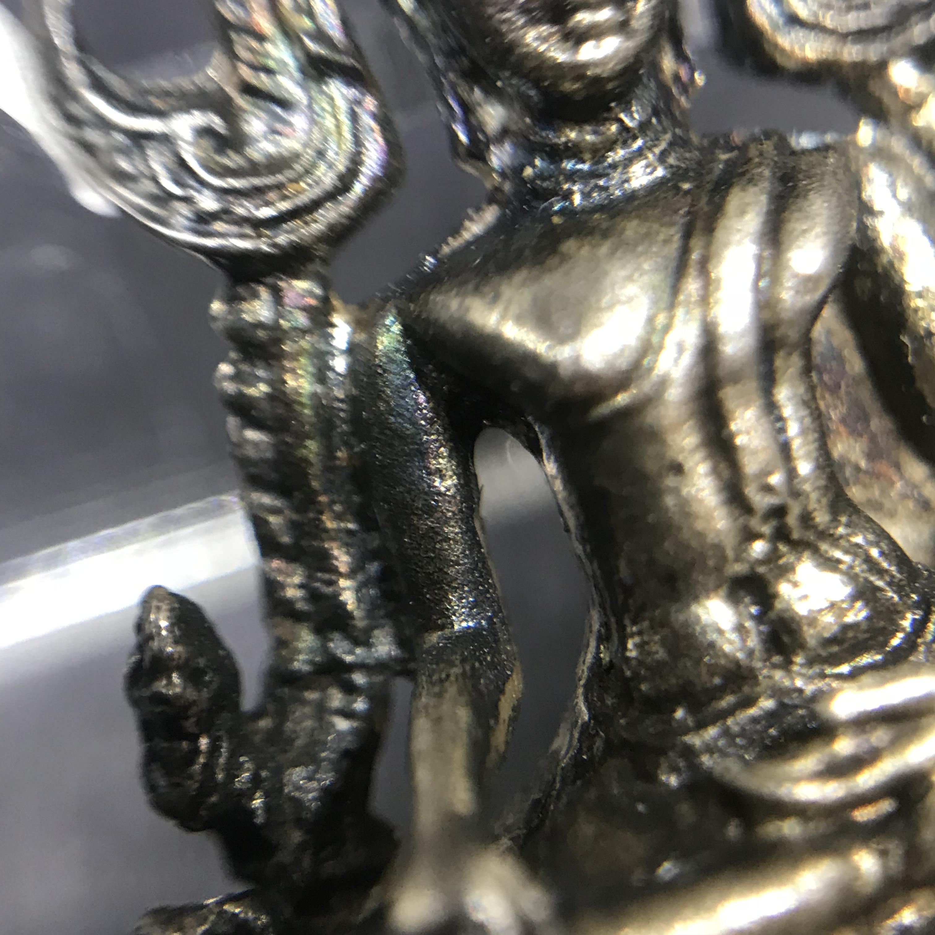 พระกริ่งพระพุทธชินราช ภปร. กองทัพภาคที่3 ปี2517 เนื้อเงินหายาก(ในหลวง ร.9 เสด็จเททอง)