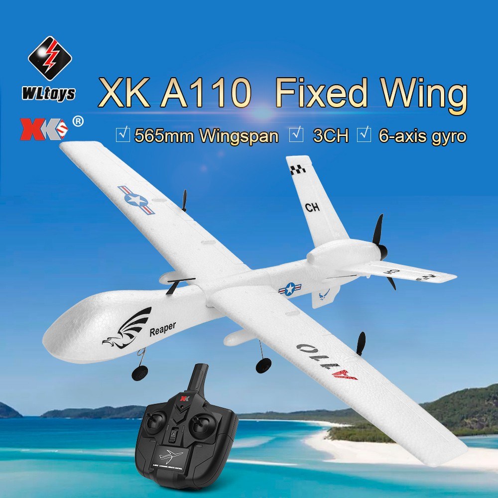 WLtoys XK A110 2.4G 565mm 3CH RC Airplane
