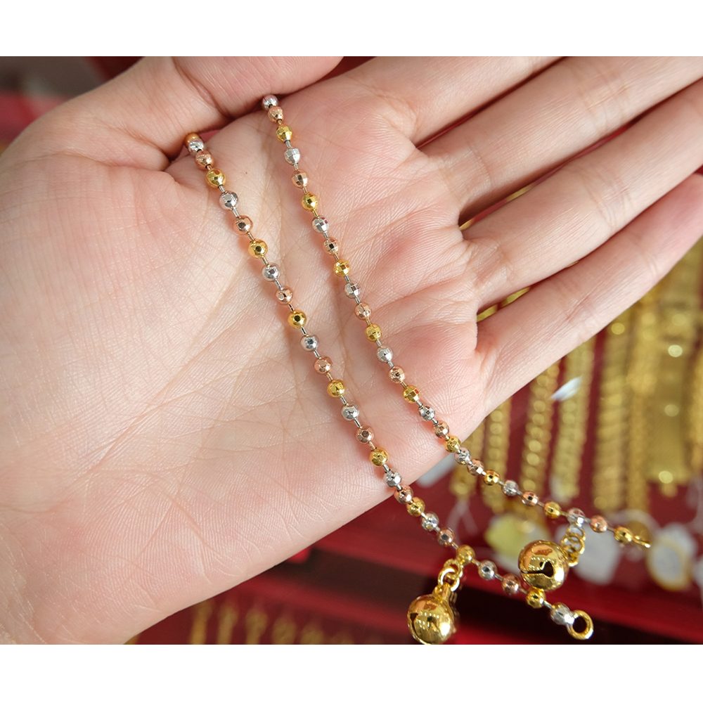 สร้อยข้อมือสามกษัตริย์ หนัก 1 บาท รหัส 350