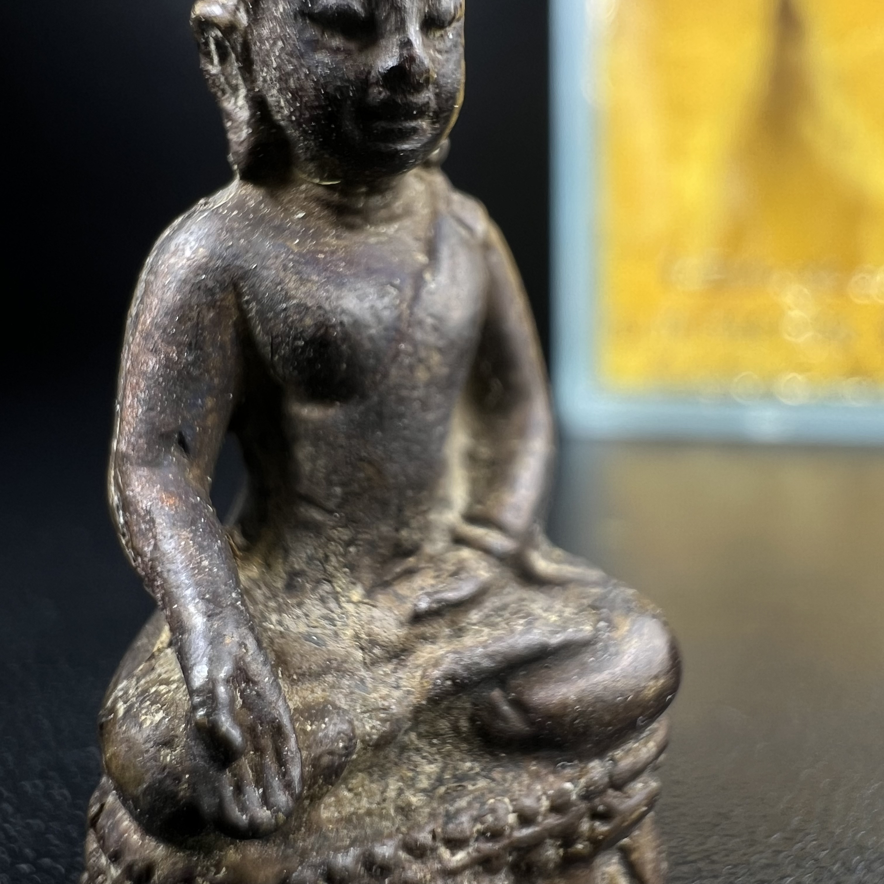 พระกริ่งไพรีพินาศ วัดบวรนิเวศ ปี2530 เนื้อทองผสม ที่ระลึกครบรอบ30ปี ธนาคารทหารไทย (มีส่วนผสมของชนวนเก่าของไพรีพินาศรุ่นแรก)อานุภาพยิ่งใหญ่ กำราบศัตรูพ่ายสิ้น พระไพรีพินาศ