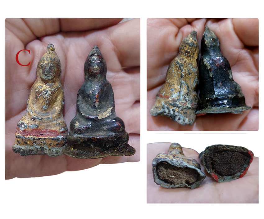 (คู่)พระรัตนะฯ พระเก่า ขนาดเล็ก-BPT2935-