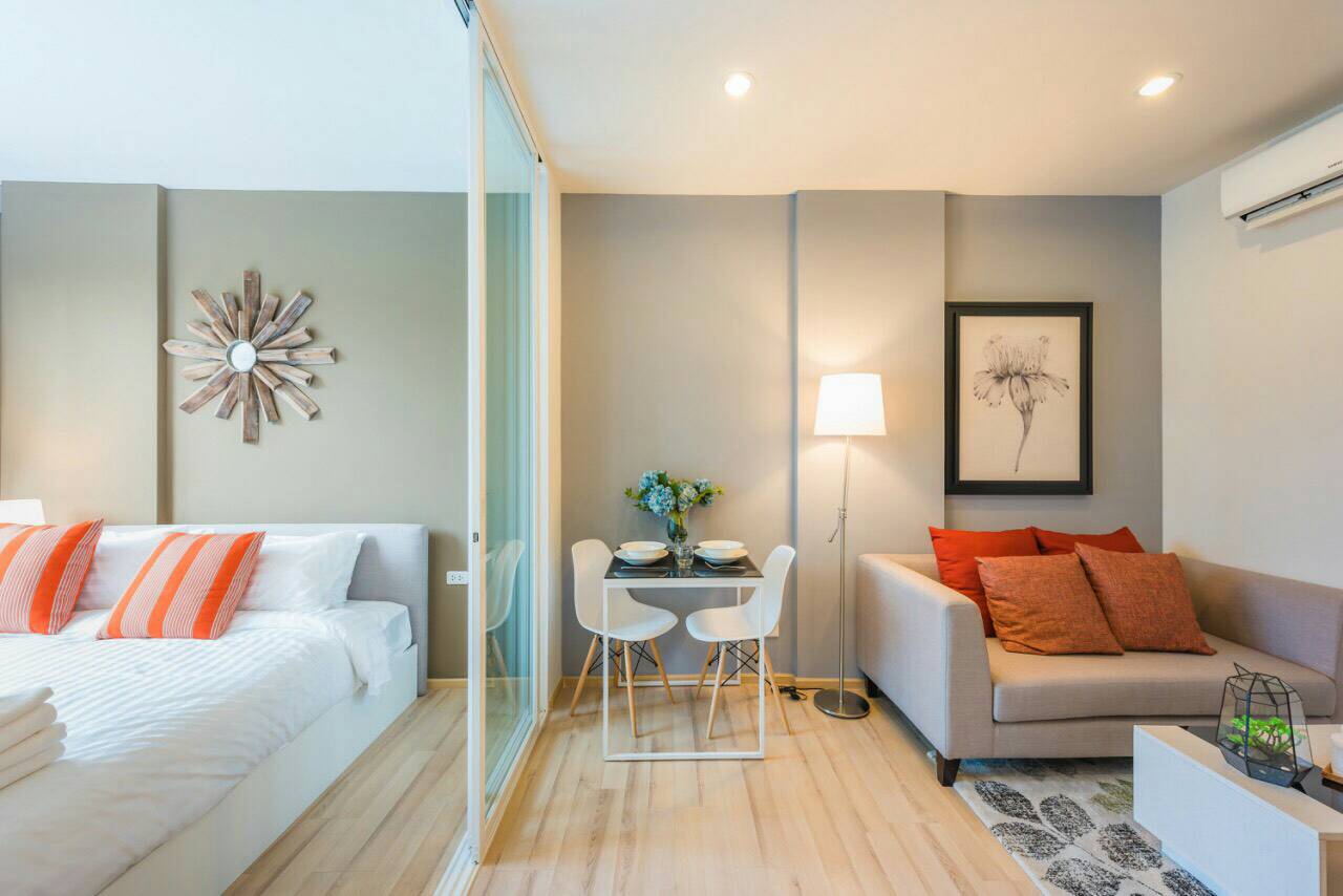 Road Bypass:For rent Condo New Modern style 1 bed room on the by pass road Phuket