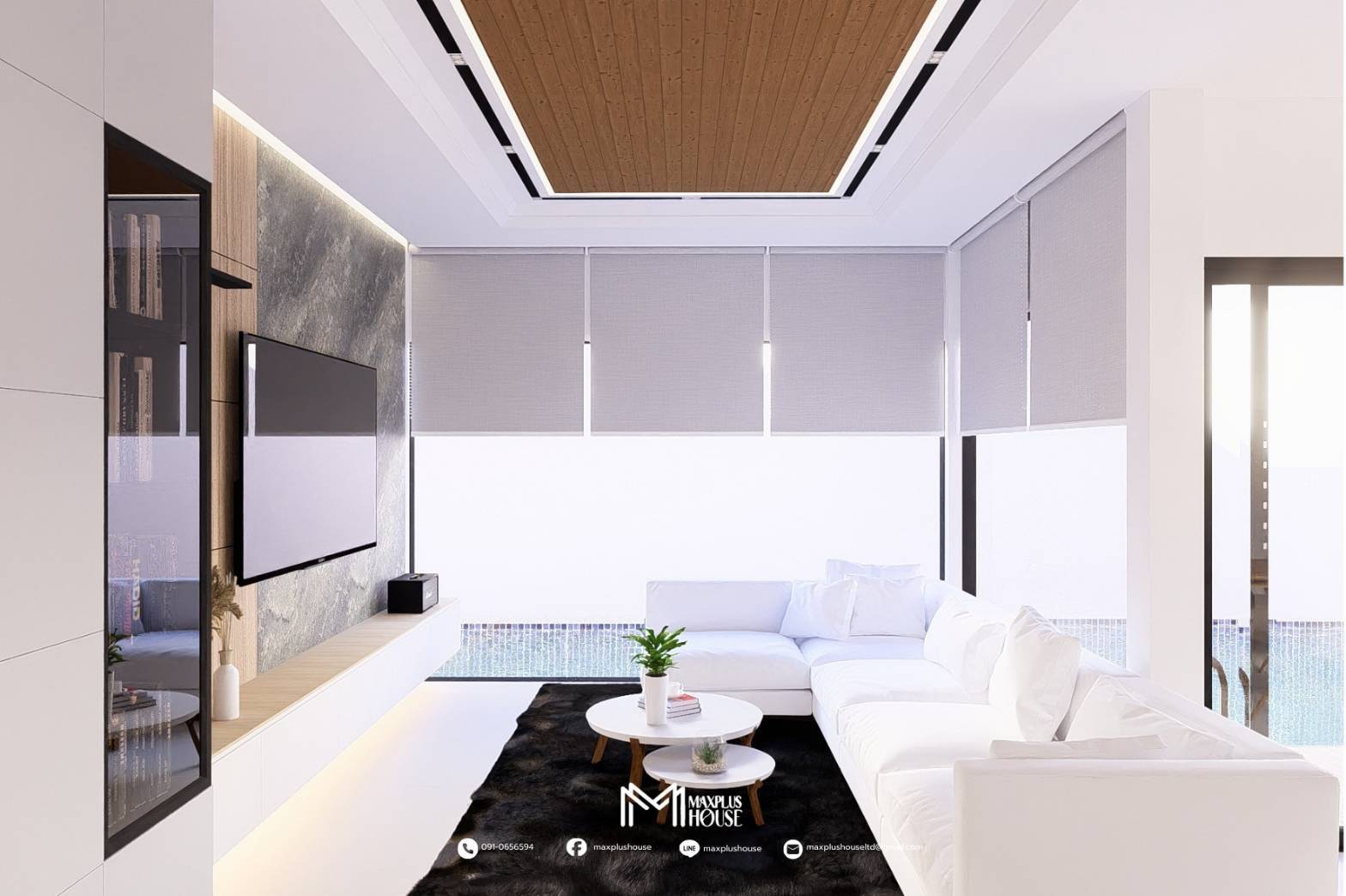 For Rent : Thalang, Private pool villa @ Pakhlok, 4 bedrooms 4 bathrooms