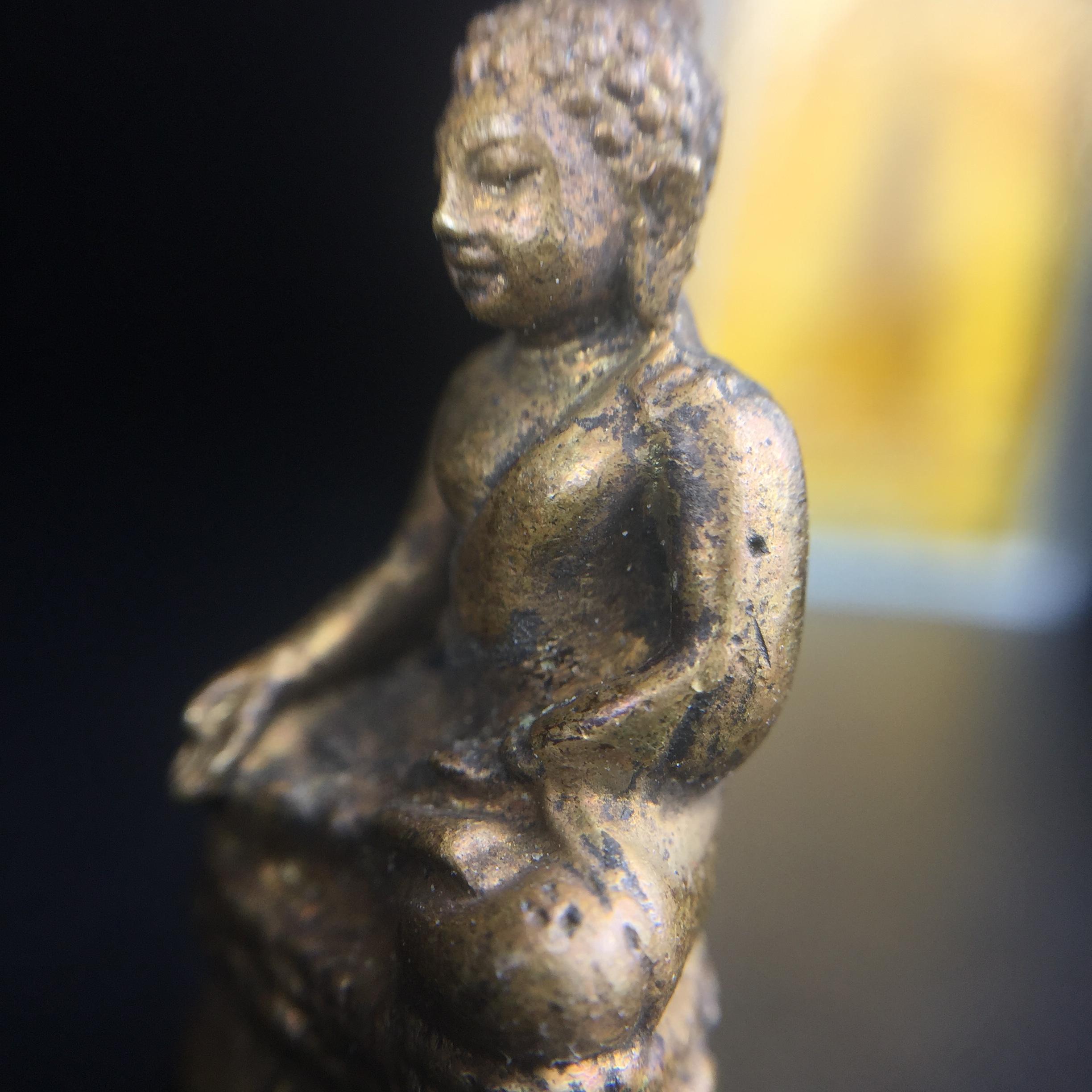 พระกริ่งไพรีพินาศ วัดบวรนิเวศ ปี2530 เนื้อทองผสม ที่ระลึกครบรอบ30ปี ธนาคารทหารไทย (มีส่วนผสมของชนวนเก่าของไพรีพินาศรุ่นแรก)อานุภาพยิ่งใหญ่ กำราบศัตรูพ่ายสิ้น พระไพรีพินาศ